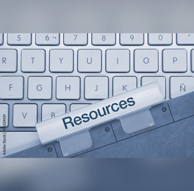 Computer keyboard with a Resources key